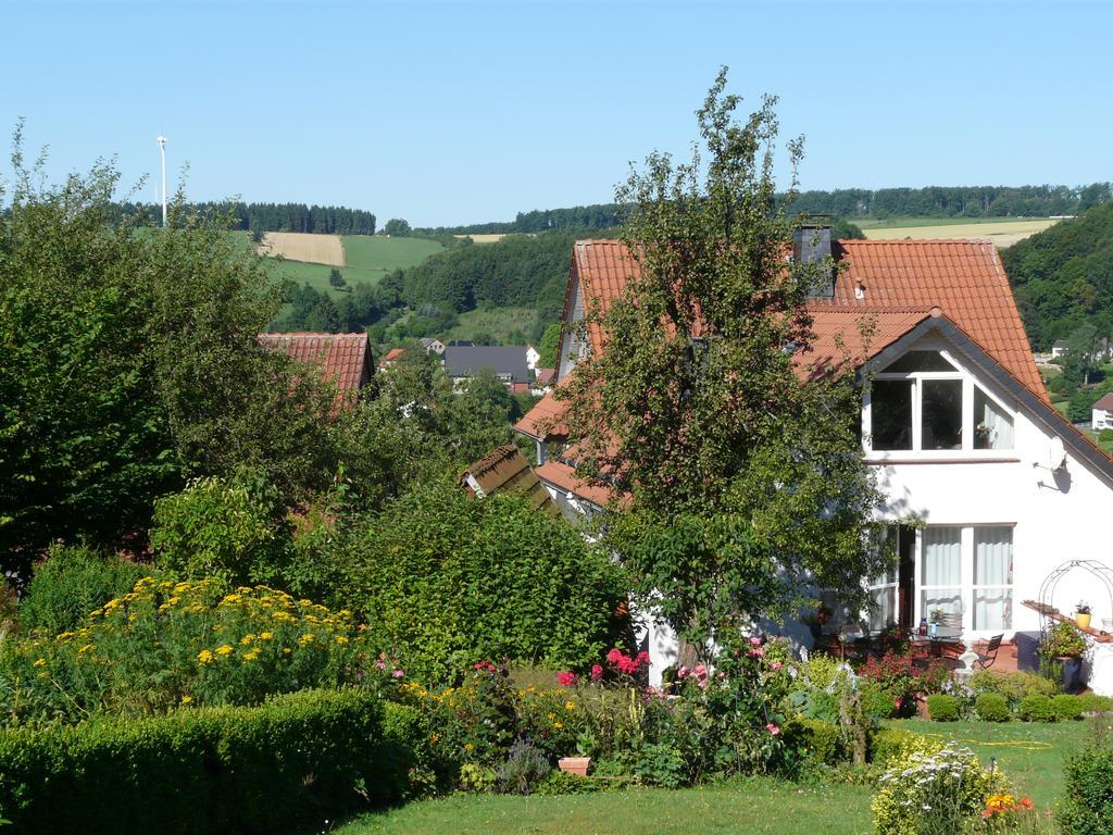 Apartamento Haus Mit Aussicht Horn-Bad Meinberg Exterior foto